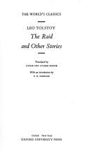 Lev Nikolaevič Tolstoy: The raid and other stories (1982, Oxford University Press)