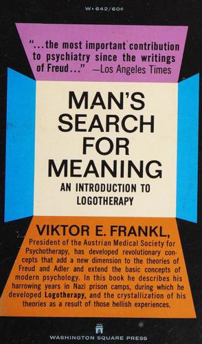 Viktor Frankl: Man's Search for Meaning (Paperback, 1965, Washington Square Press)