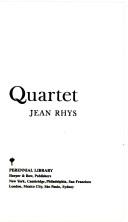 Jean Rhys: Quartet (Paperback, HarperCollins Publishers)