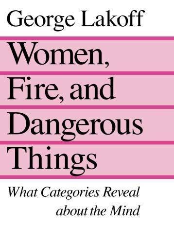 Lakoff: Women, Fire and Dangerous Things: What Categories Reveal About the Mind (1990)