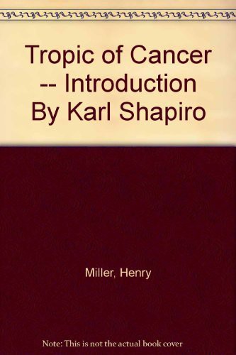 Henry Miller: Tropic of Cancer (Paperback, Grove Press)