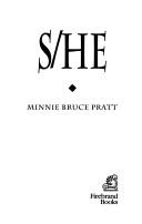 Minnie Bruce Pratt: S/He (1995, Firebrand Books)