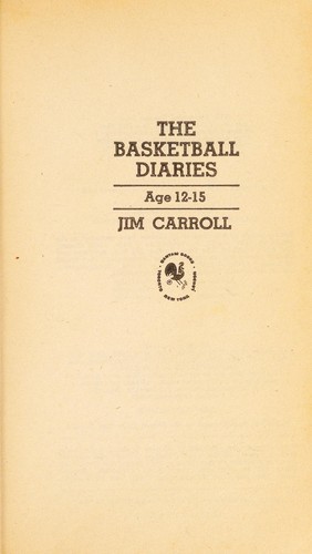 Jim Carroll: Basketball Diaries (Paperback, Bantam Books)