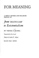 Viktor Frankl: Man's search for meaning (1970, Beacon Press)