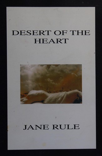 Jane Rule: Desert of the Heart (Paperback, 2001, Insightout Books)